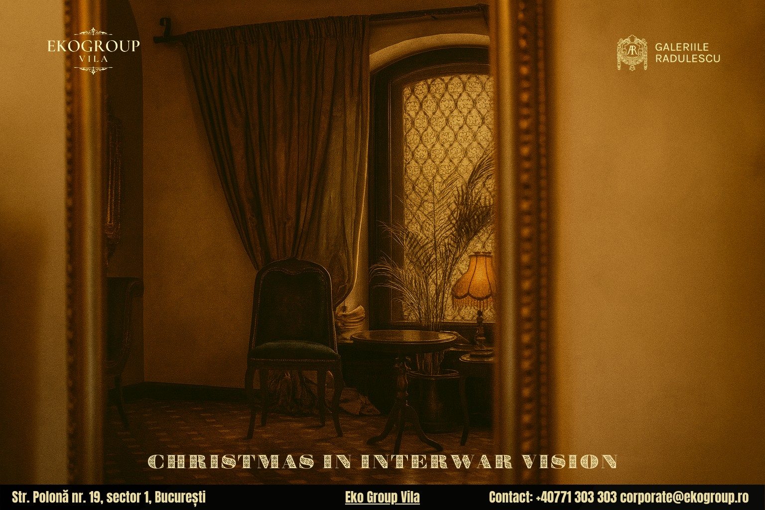 Ce este Crăciunul în epoca interbelică: o evocare a sărbătorii anilor ’30 prin prisma Eko Group Vila