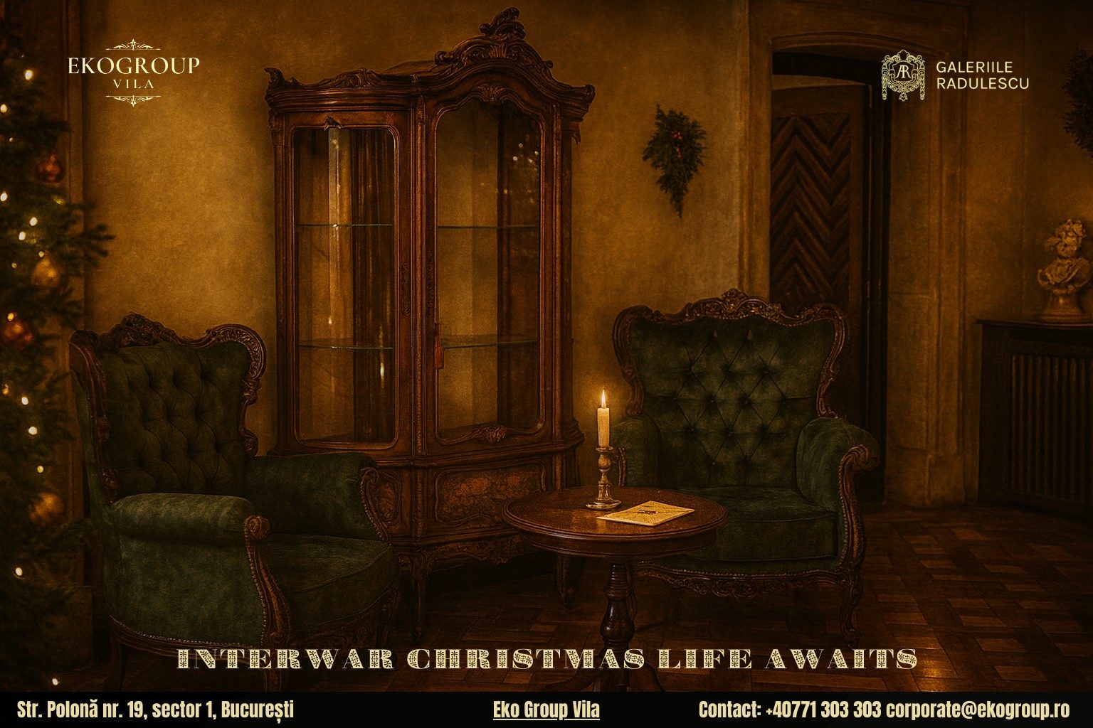 Crăciunul în România: O Privire Nostalgică Asupra Sărbătorilor de Iarnă în Anii ’30 la Eko Group Vila