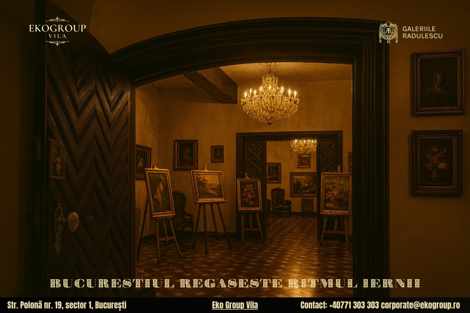 Tradiții de Crăciun în rafinamentul anilor ’30, celebrate de Eko Group Vila