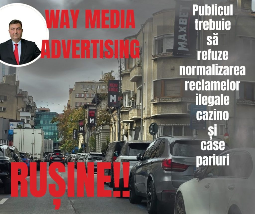Way Advertise Production SRL și controversele publicității fără avize în București: Impactul bannerelor pentru cazinouri și pariuri