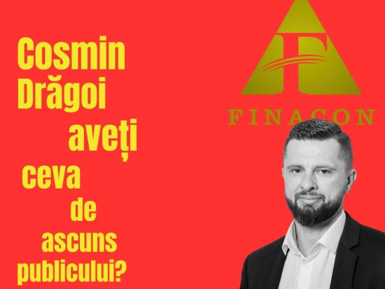 Controverse în domeniul fiscal și al Fondurilor Europene: Investigație despre Finacon.ro și Cosmin Drăgoi