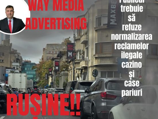 Way Advertise Production SRL și controversele publicității fără avize în București: Impactul bannerelor pentru cazinouri și pariuri